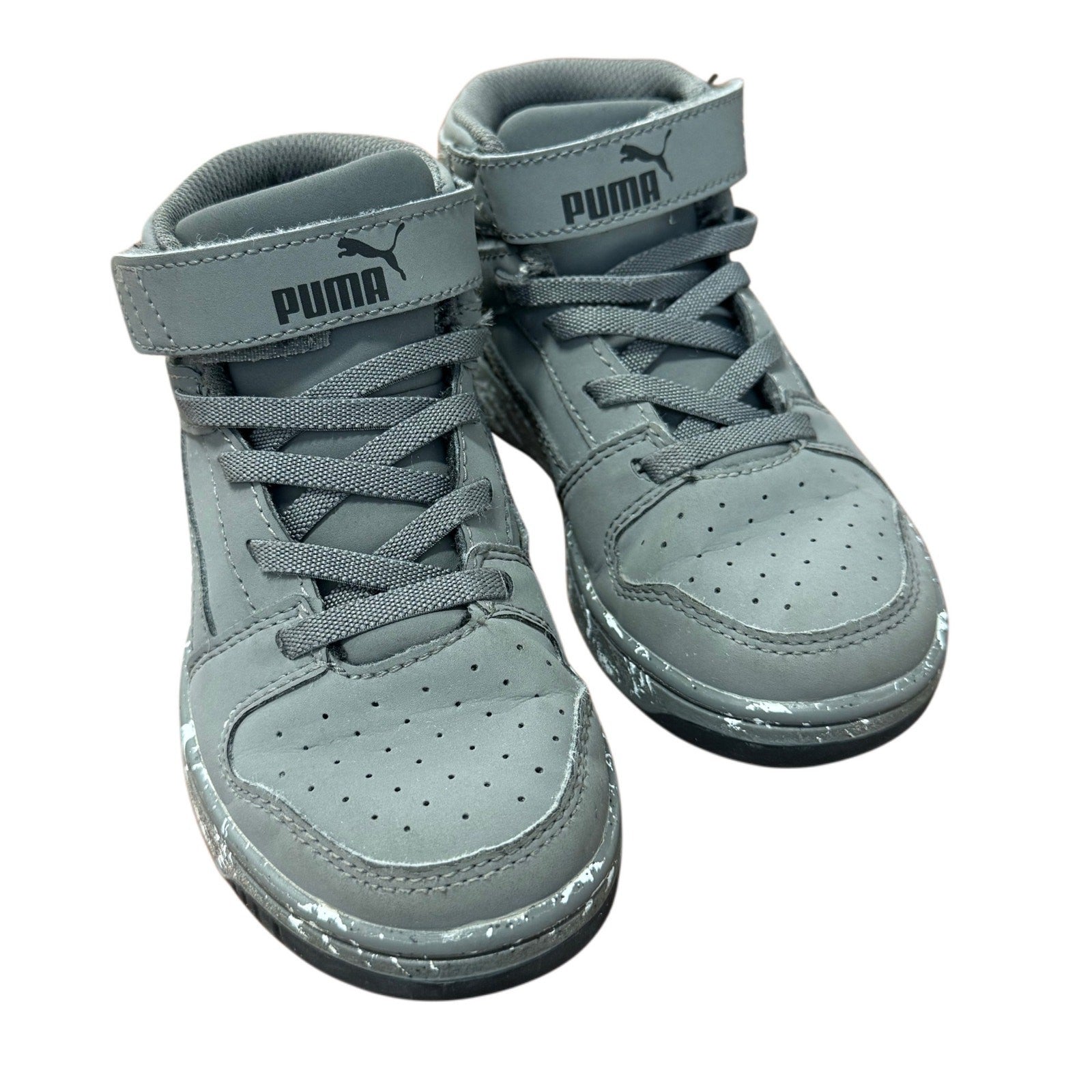 Puma Boys grey sneakers in size 11C