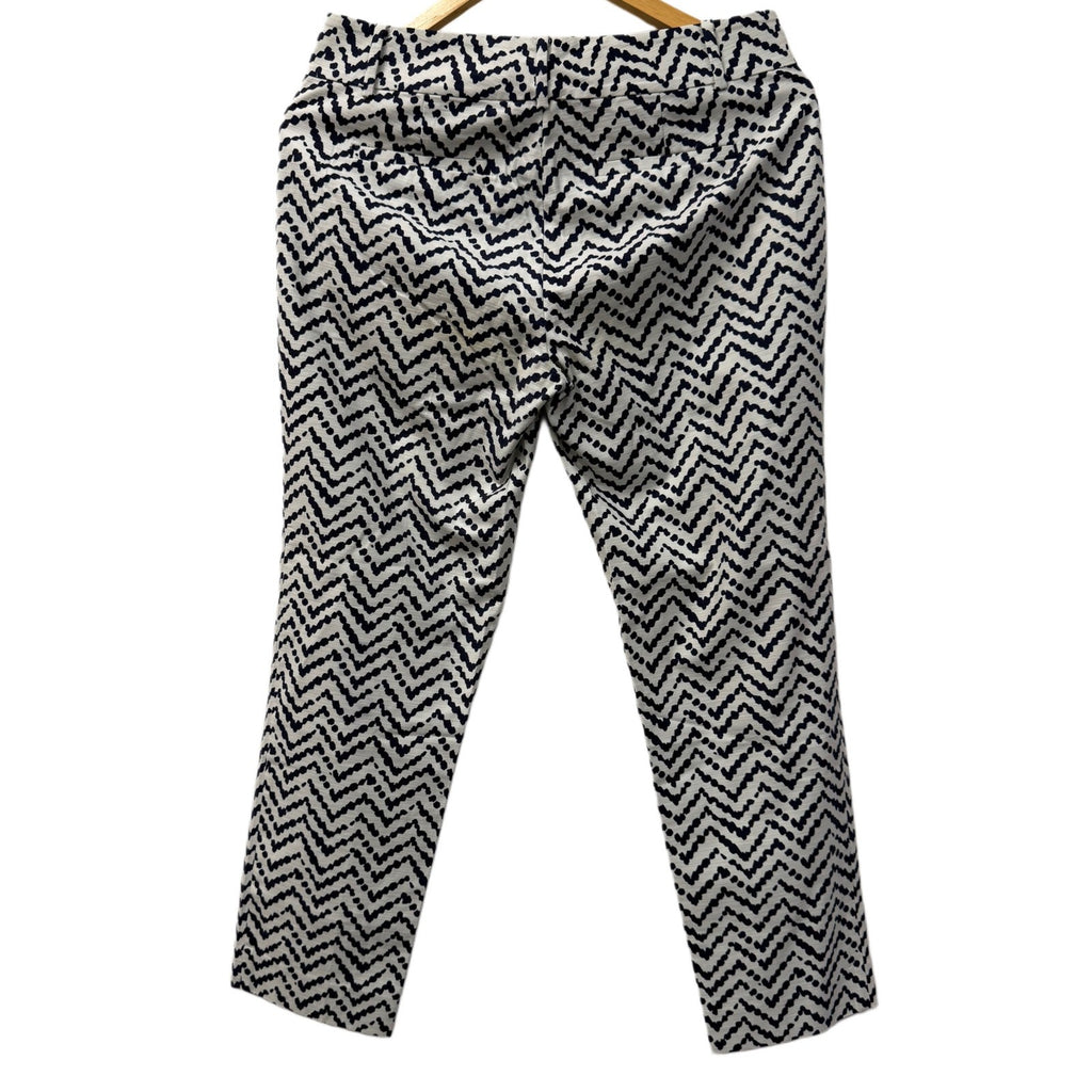 Ann Tylor woman's black and white cotton pants