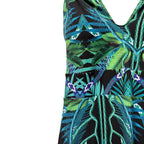 VESTEM MAXI BLUE FLORAL DRESS SIZE M