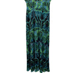 VESTEM MAXI BLUE FLORAL DRESS SIZE M