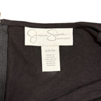 Black woman's Jessica Simpson spandex black top