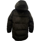 Unreal Fur Black Hooded Puffer Coat Women’s