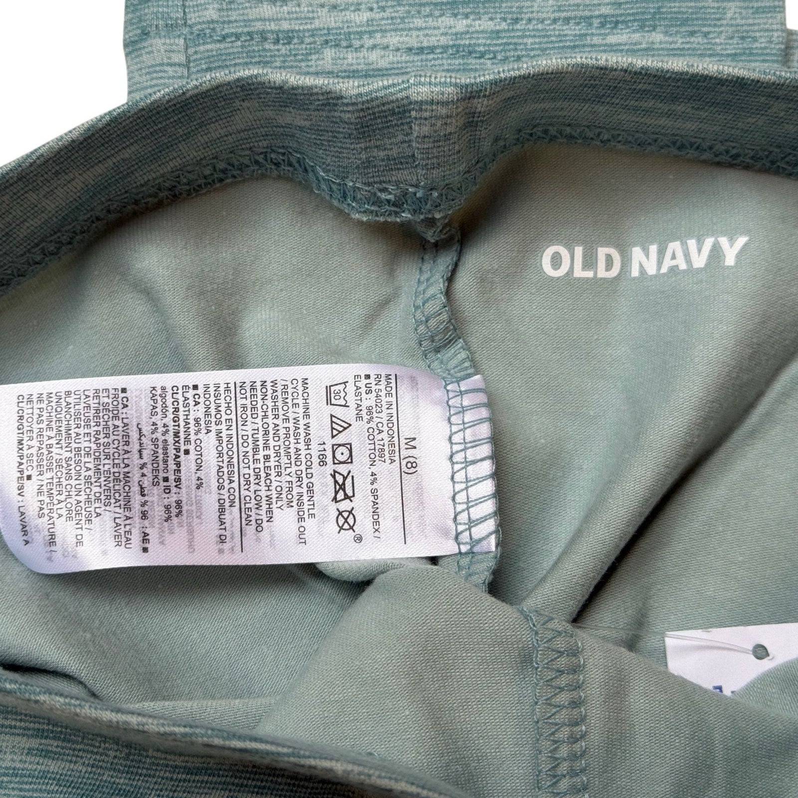 Girls Old Navy grey yoga pants size M (8)