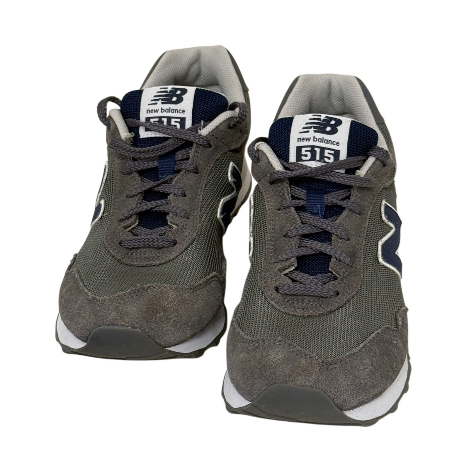 New Balance 515 Unisex Sneakers Gray Navy ML515UGG Size 9.5 Men / 11 Women