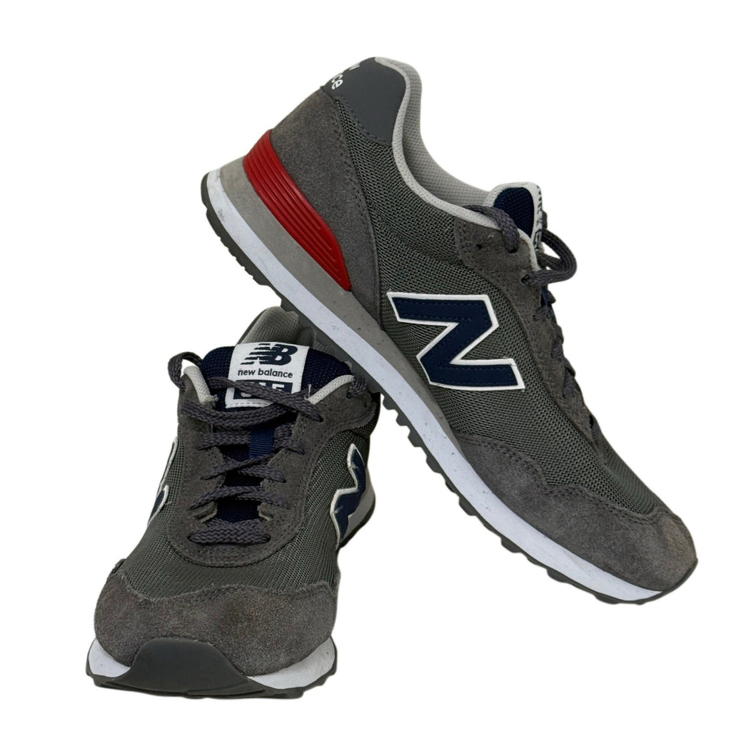 New Balance 515 Unisex Sneakers Gray Navy ML515UGG Size 9.5 Men / 11 Women