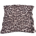 Jennifer Lopez wrap around scarf in leopard print grey