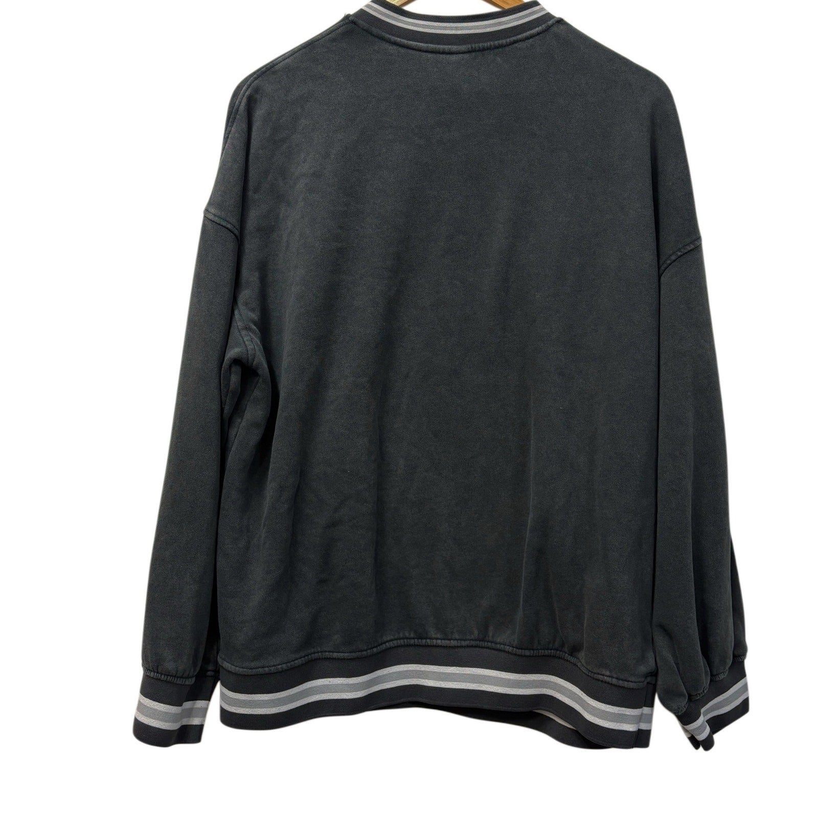 Women XS H&M Seattle Jersey top in black-grey
