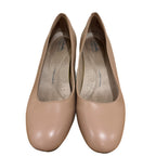 Chic Beige Women's 9.5 Short Heels - Everyday Style