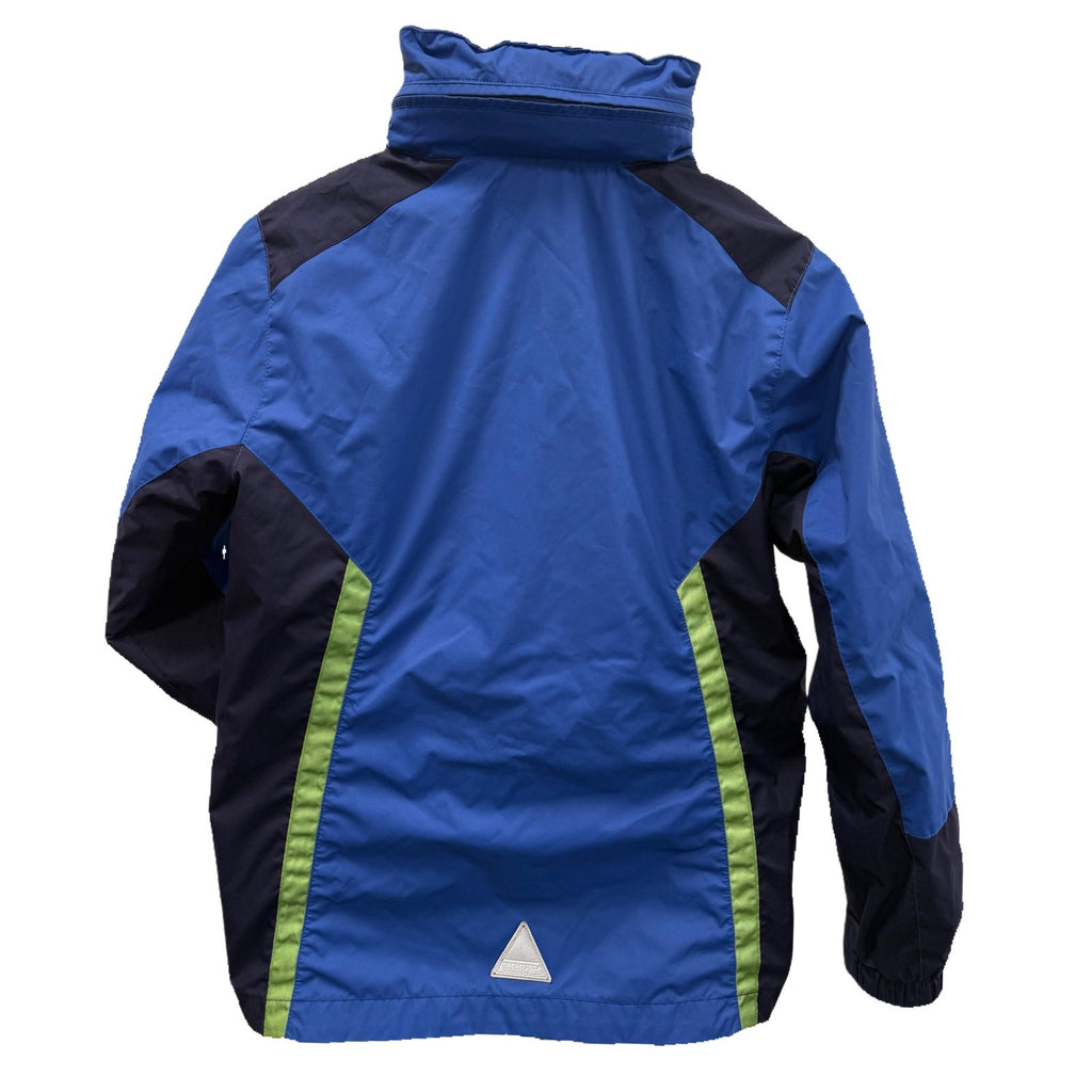 L.L. Bean Men's Rain coat with fleece lining in Royal Blue