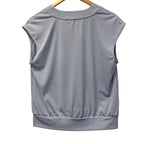 Banana Republic blue grey woman's top in medium