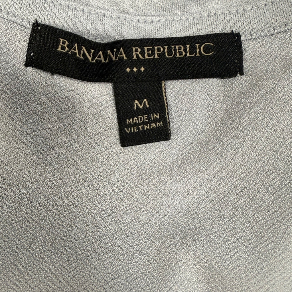 Banana Republic blue grey woman's top in medium