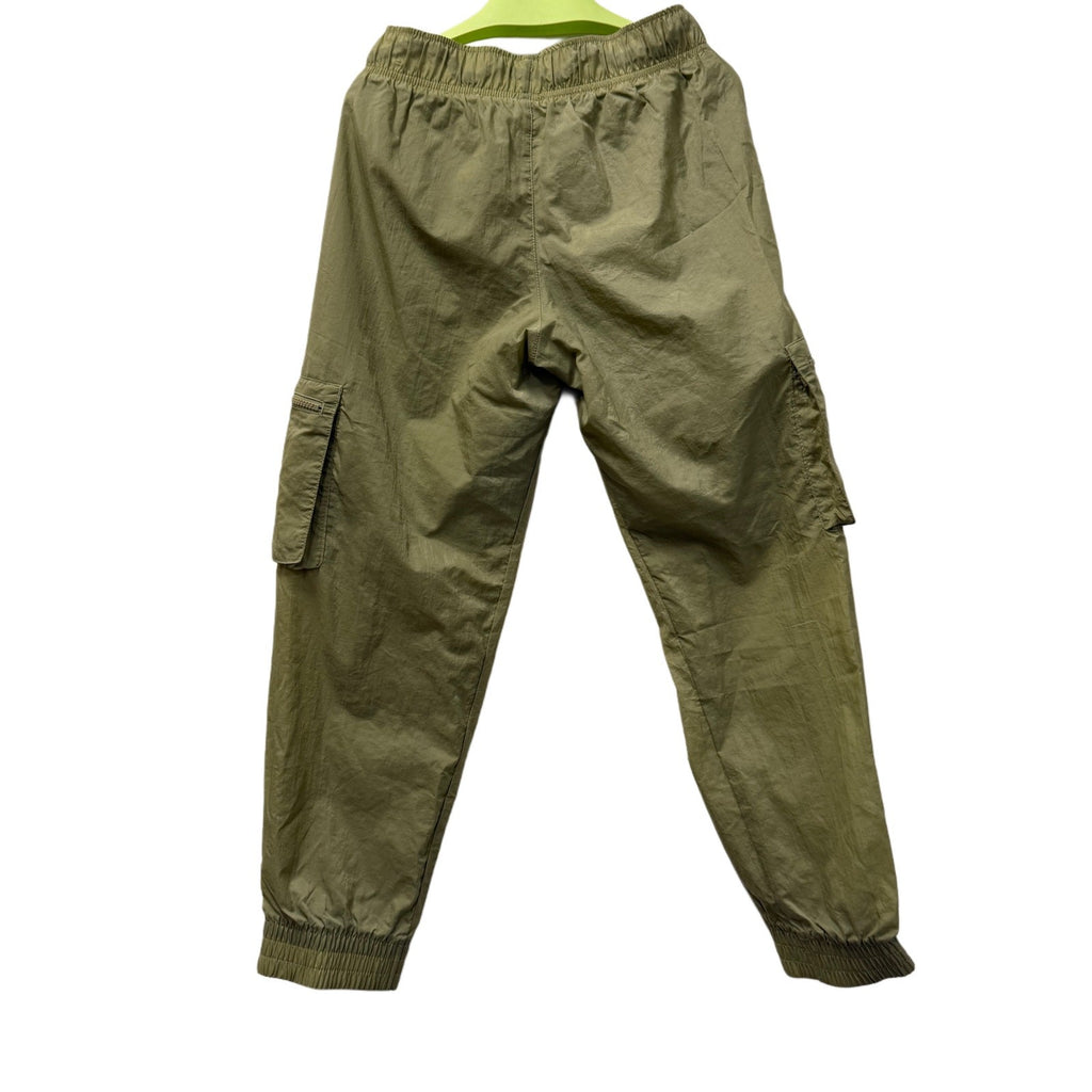 Nike fitted joggers pants for men in olive green size L