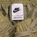Nike fitted joggers pants for men in olive green size L