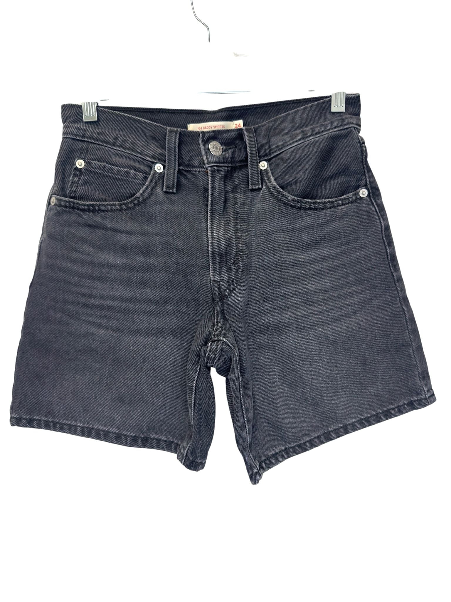 Levi's '94 Baggy Shorts Washed Black Size 24