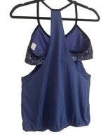 Nike Dri-FIT Athletic Tank Top Racerback Blue Purple