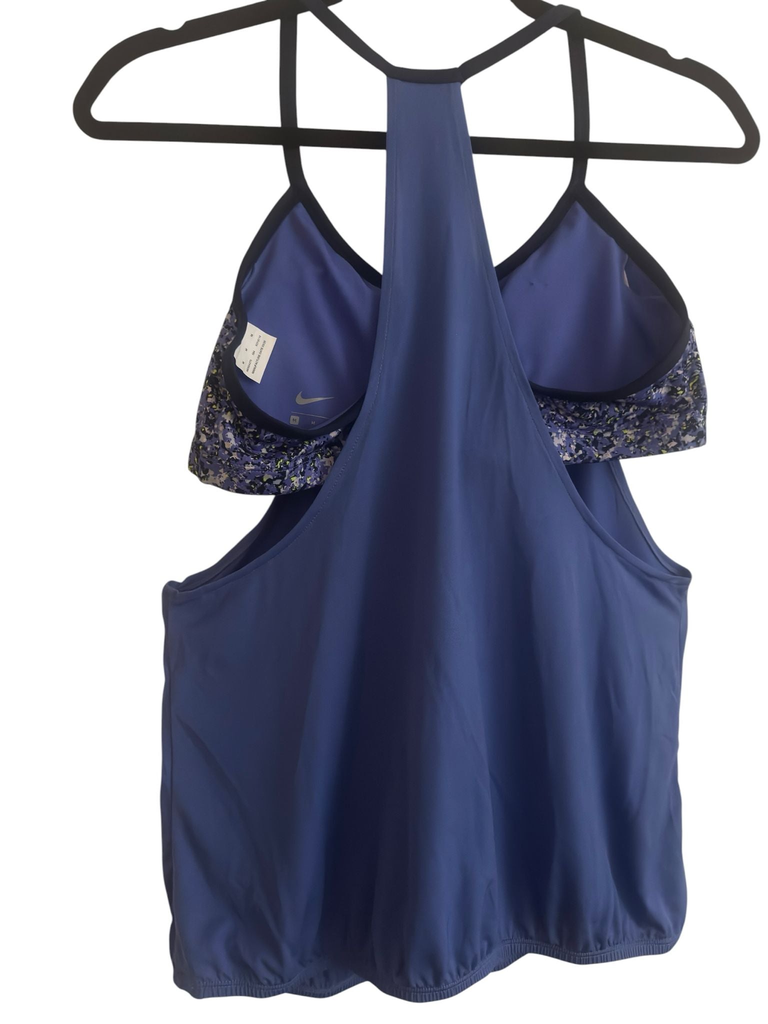 Nike Dri-FIT Athletic Tank Top Racerback Blue Purple