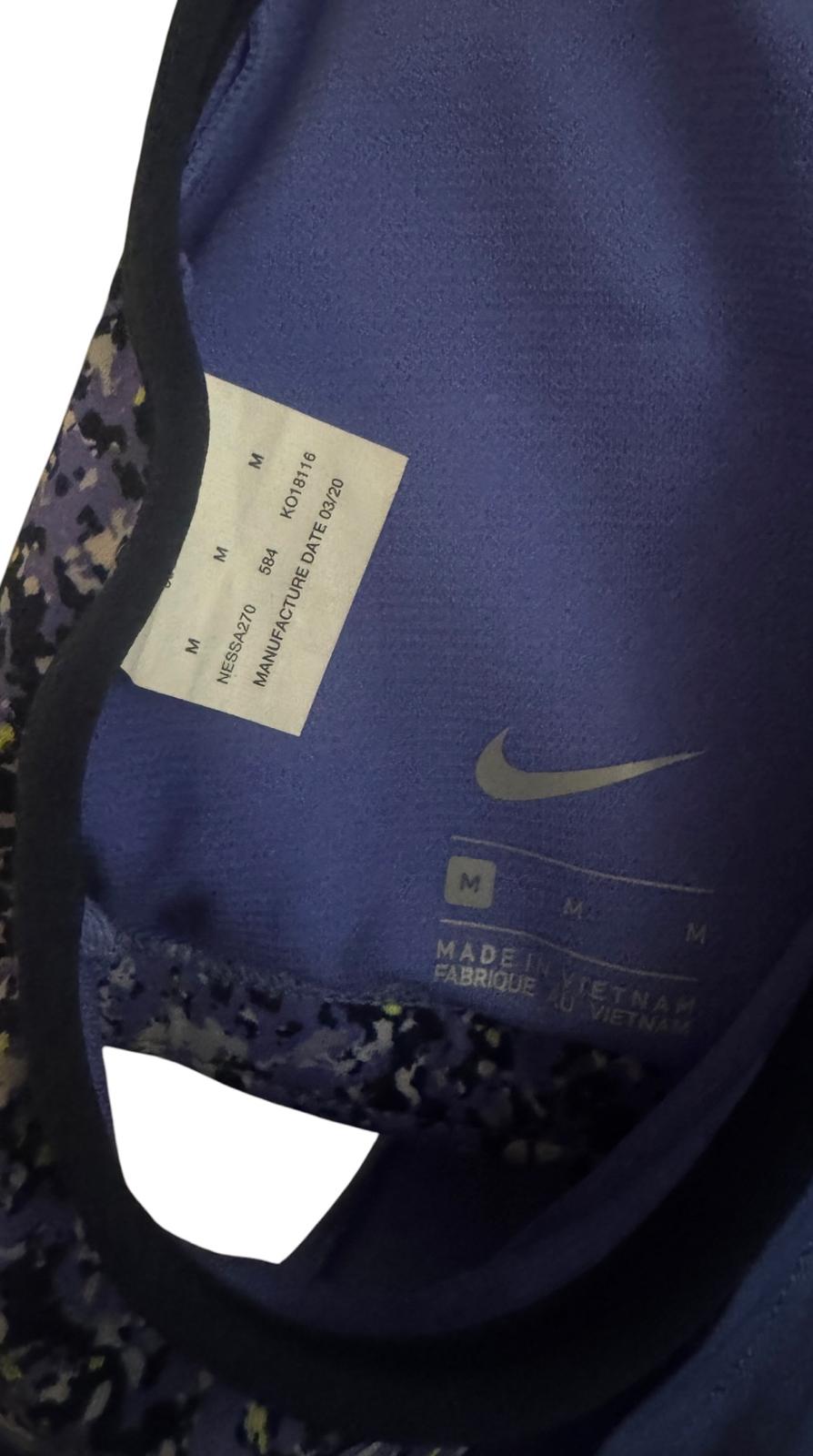 Nike Dri-FIT Athletic Tank Top Racerback Blue Purple