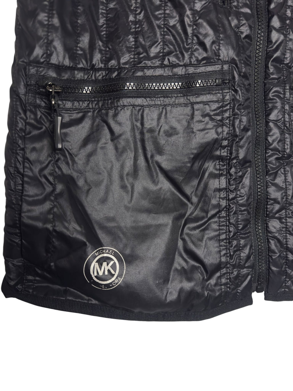 Michael Kors Quilted Puffer Vest Black