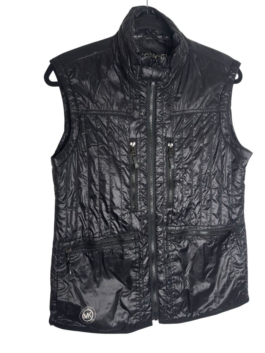 Michael Kors Quilted Puffer Vest Black