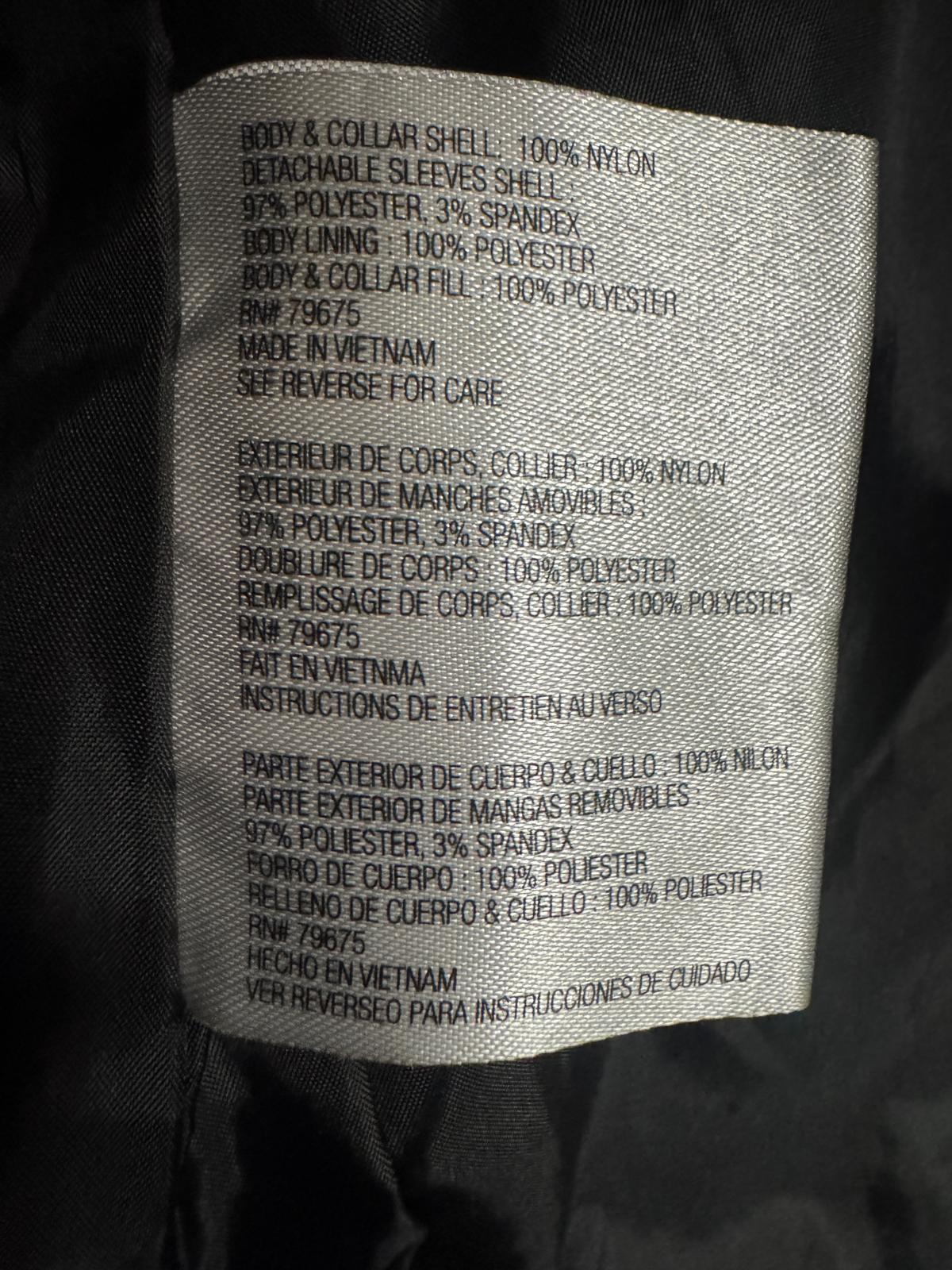 Michael Kors Quilted Puffer Vest Black