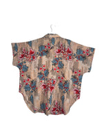 Multicolor Floral Print Polyester Top