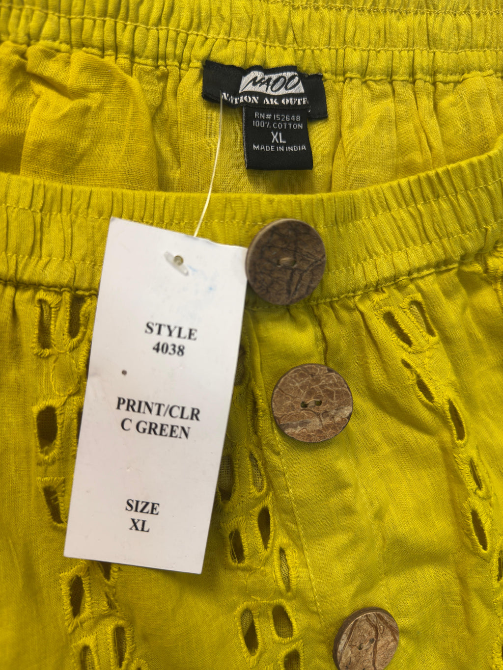 Mustard Yellow Eyelet Tiered Midi Skirt Boho