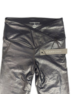 Carbon38 Faux Leather Leggings Black XS
