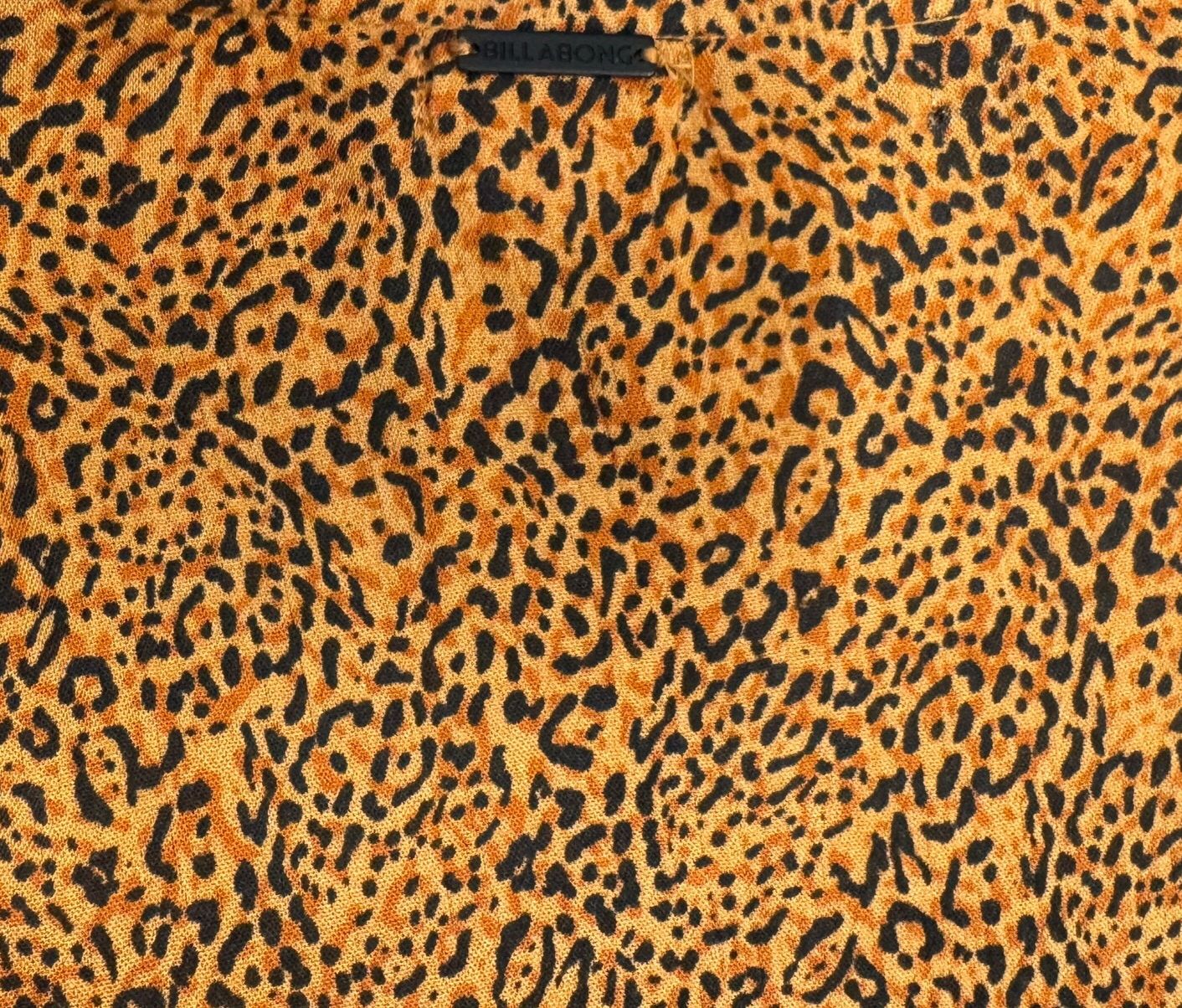 Leopard Print Chiffon Two-Piece Set Top and Pants
