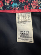 Ditsy Floral Pencil Skirt Navy Coral Teal Print Brooks Brothers
