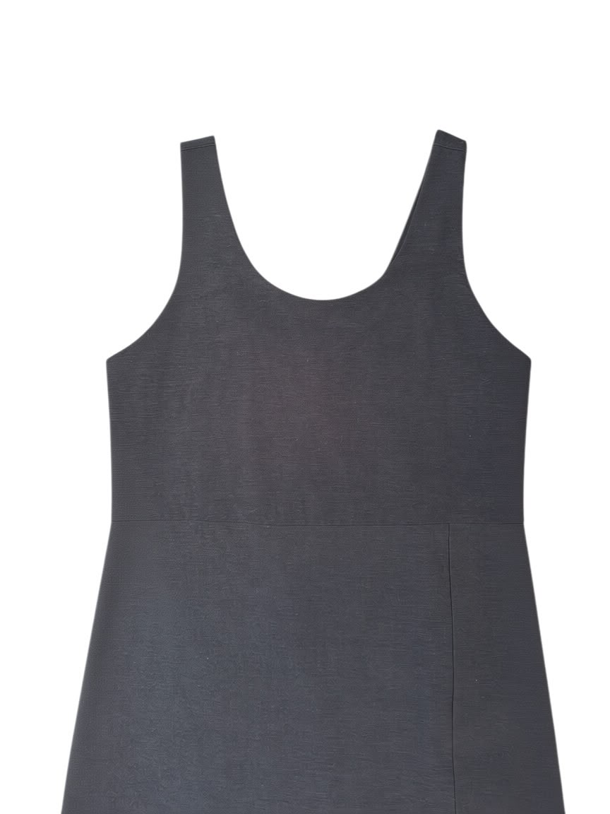 Athletic Dress with Short Dark Gray
