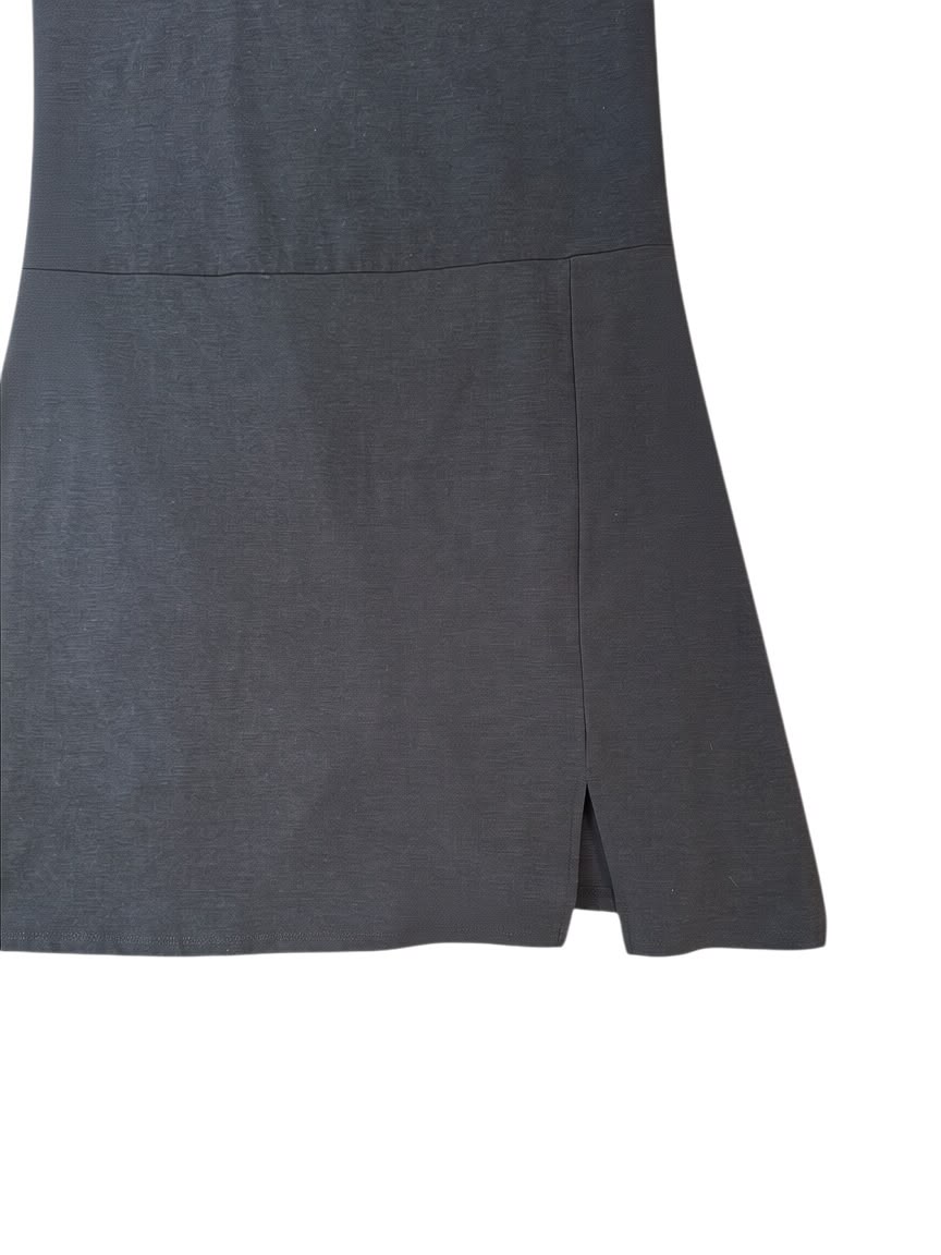 Athletic Dress with Short Dark Gray