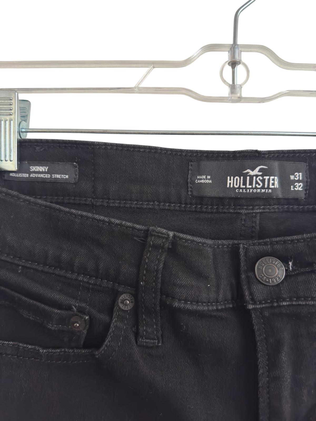 Hollister Skinny Stretch Black Jeans