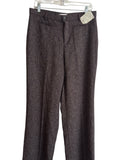 Christopher & Banks Brown Tweed Comfort Flex Trousers