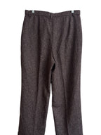 Christopher & Banks Brown Tweed Comfort Flex Trousers