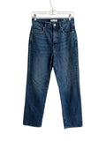 LOFT The Straight High Rise Medium Wash Jeans