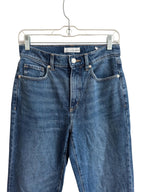 LOFT The Straight High Rise Medium Wash Jeans