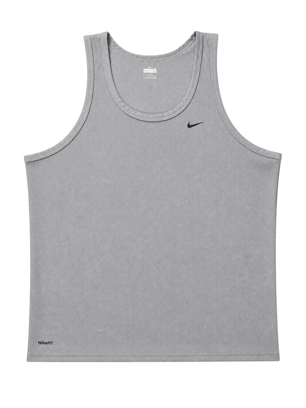 Nike Fit Dry Mesh Tank Top Gray