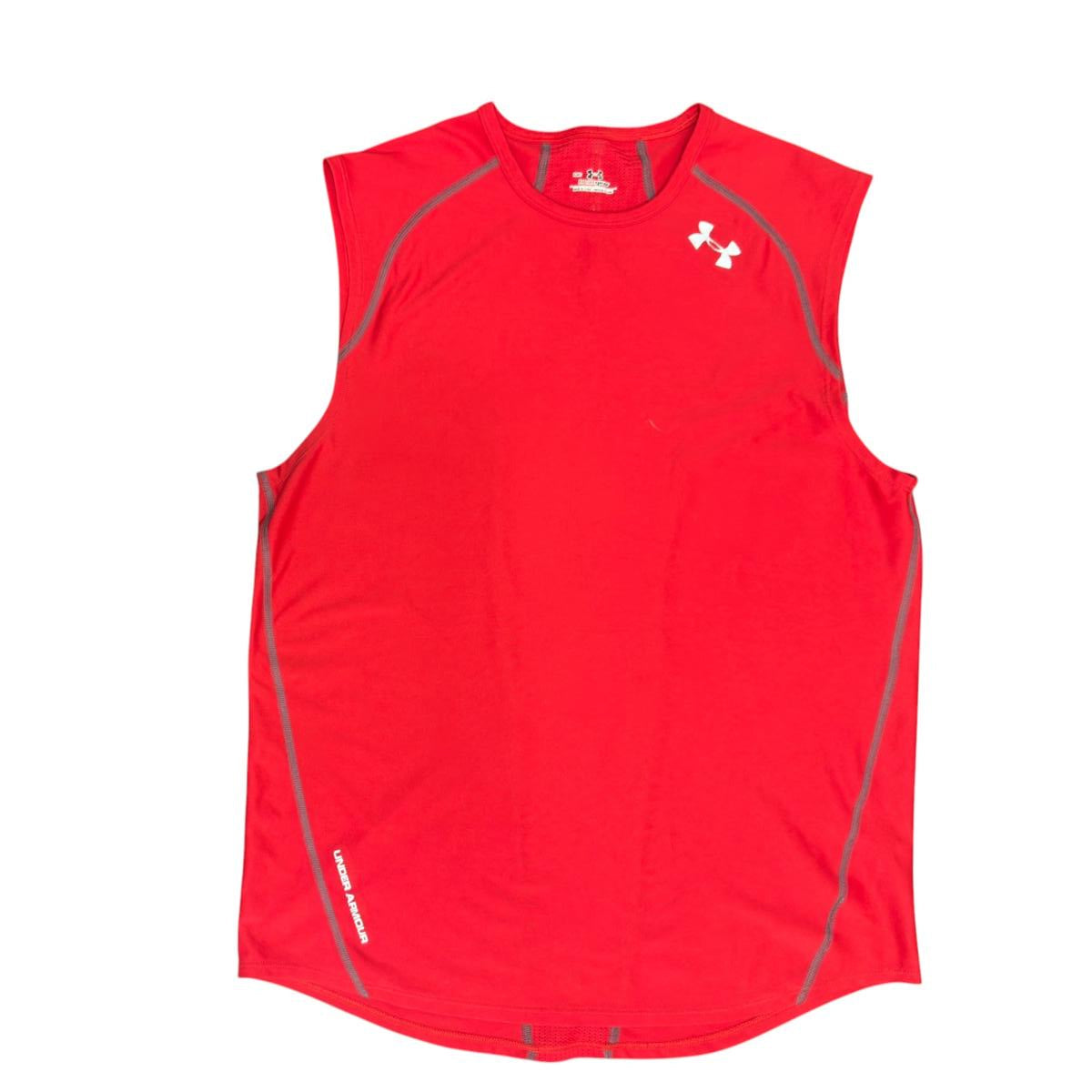 Under Armour HeatGear Sleeveless Training Top Red