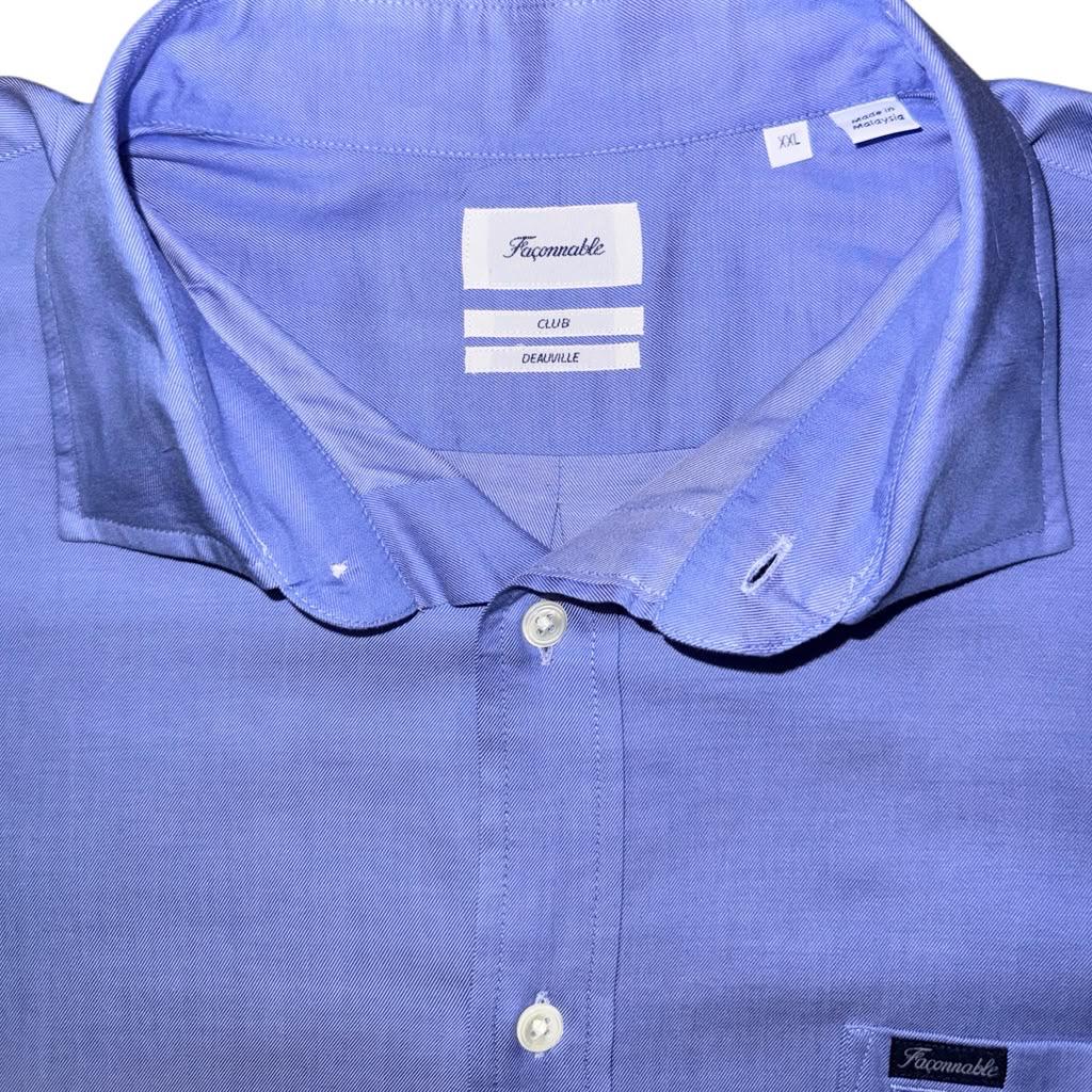 Faconnable Classic Periwinkle Long Sleeve Button-Down Shirt