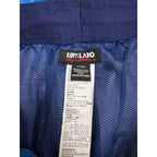 Kirkland Signature Men's Swim Short Striped Blue