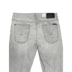 Hudson Blake Slim Straight Jeans Light Grey