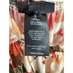 Kate and Lily Floral Chiffon Off-Shoulder Mini Dress