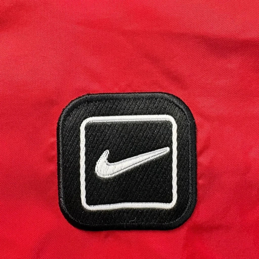 Nike Colorblock Windbreaker Track Jacket Red