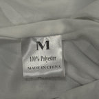 YYA Large Paillette Sequin Mini Skirt Silver