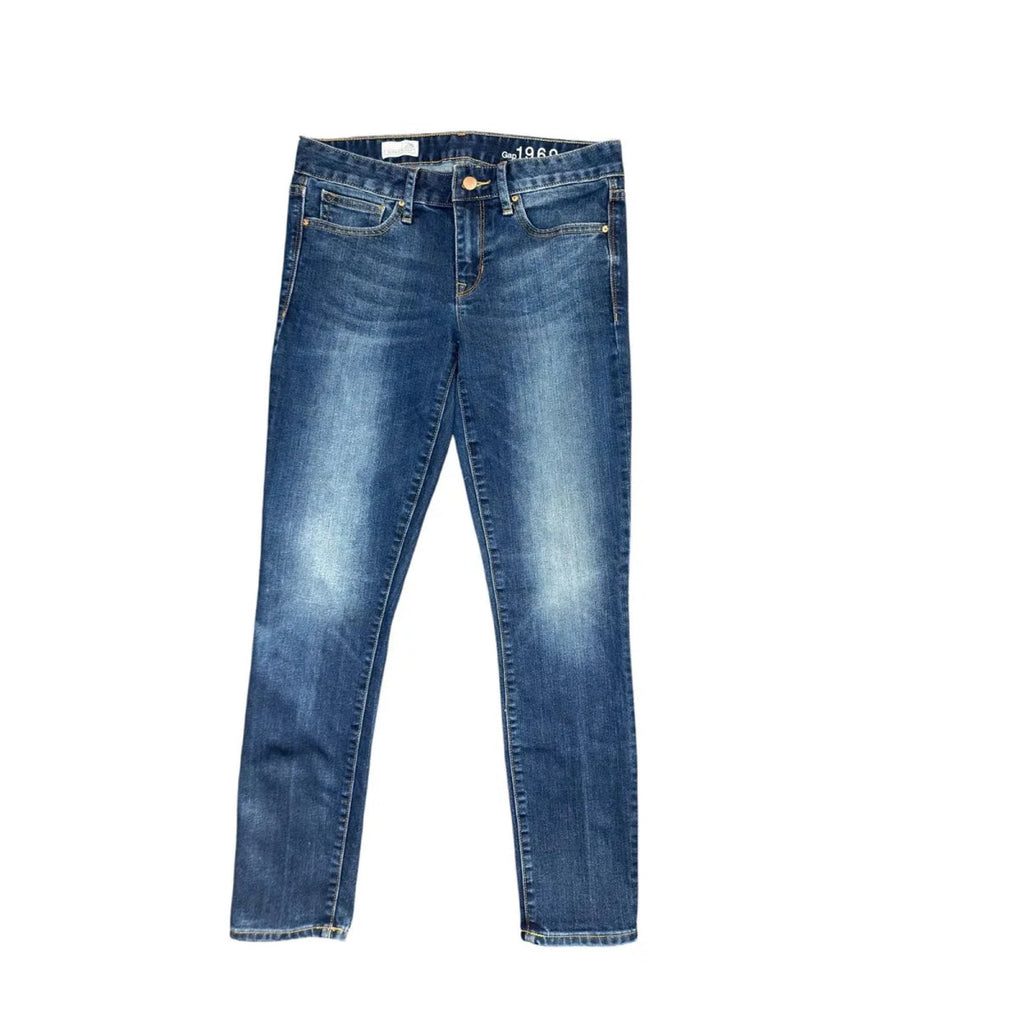 Gap 1969 Skinny Jeans Medium Blue Size 28