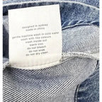 Assembly Label Genevieve Denim Mini Dress Light Blue