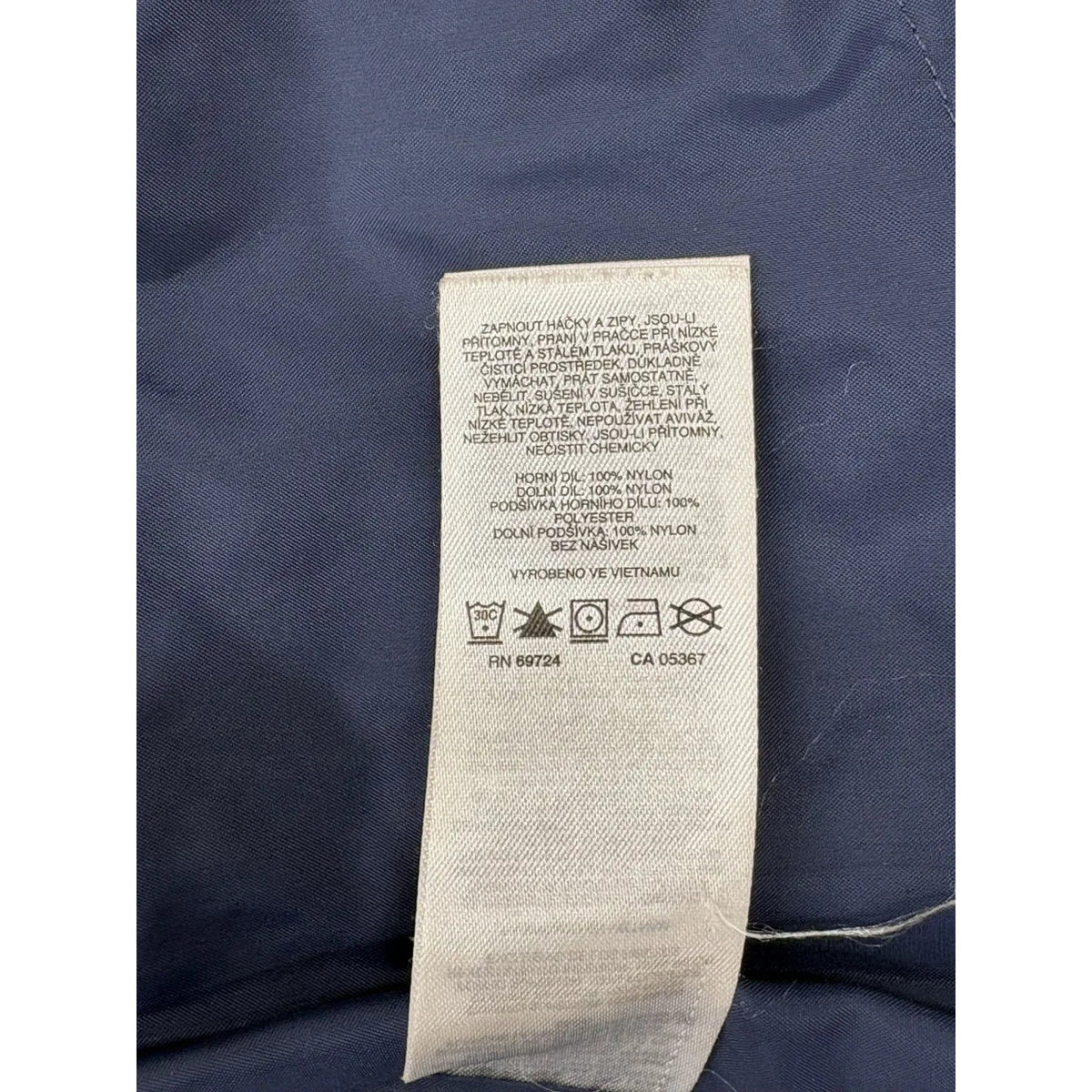Columbia Colorblock Hooded Rain Jacket Fleece Lining XS
