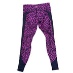 Lululemon Leopard Print Athletic Leggings Mesh Panels