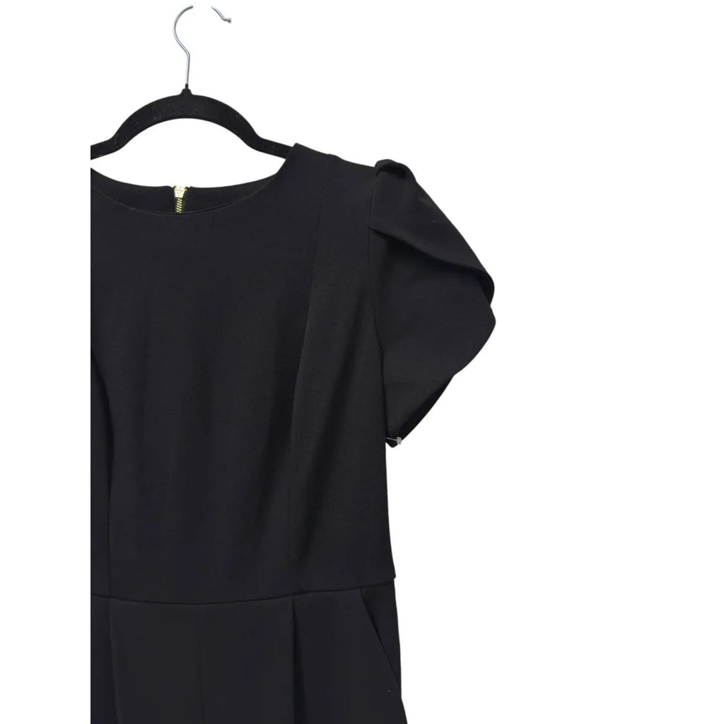 Black short-sleeve Calvin Klein jumpsuit