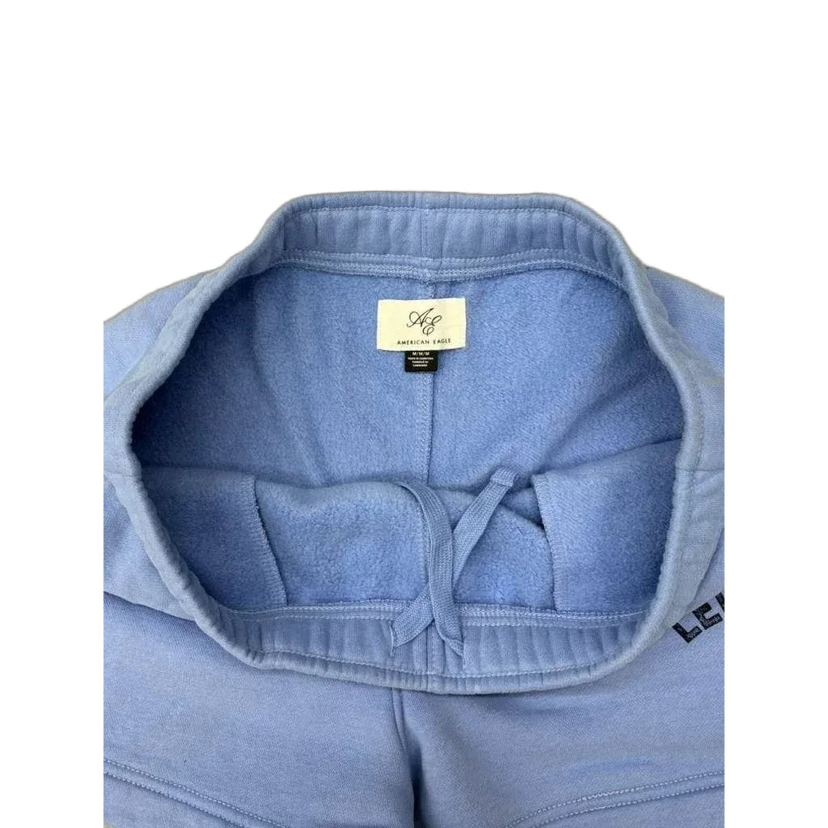 American Eagle Leisure Club 77 Fleece Sweat Shorts Light Blue